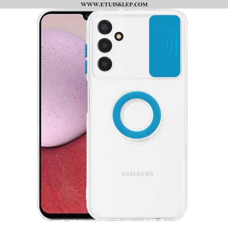 Etui do Samsung Galaxy A14 / A14 5G Przezroczysty Z Pierścieniem Podtrzymującym